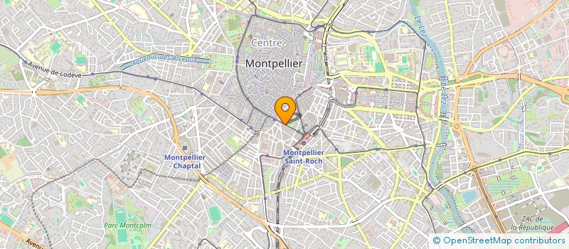 localisation de l'entreprise TERITEO à MONTPELLIER