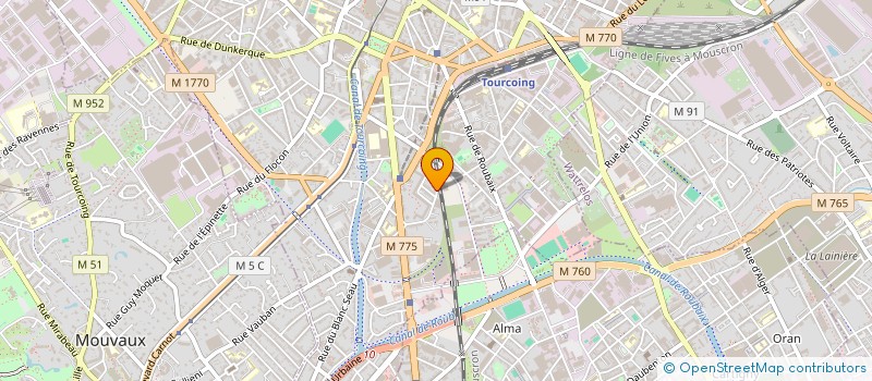 localisation de l'entreprise TERIYA AUTISME MALI  TOURCOING