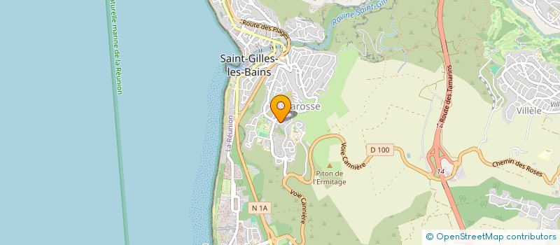 localisation de l'entreprise TERLA PATRIMOINE  SAINT-PAUL