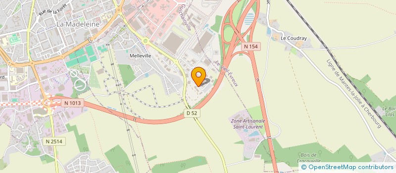 localisation de l'entreprise TERLAINE  GUICHAINVILLE