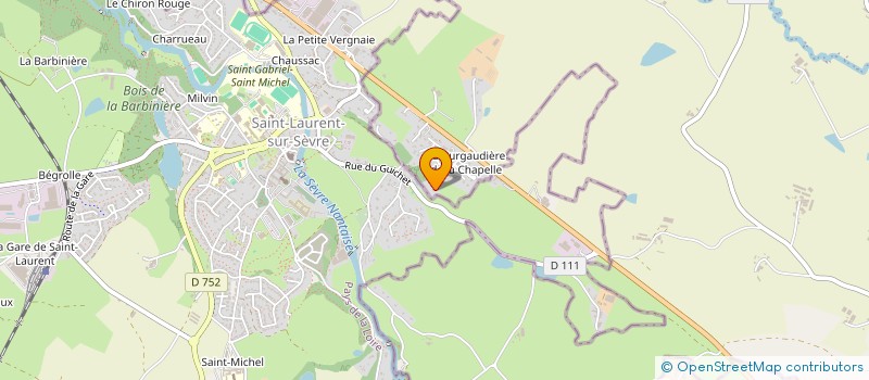 localisation de l'entreprise TERLAND  MAULEON