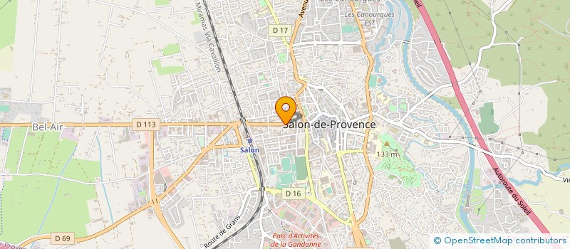 localisation de l'entreprise TERLAT INDUSTRIES à SALON-DE-PROVENCE