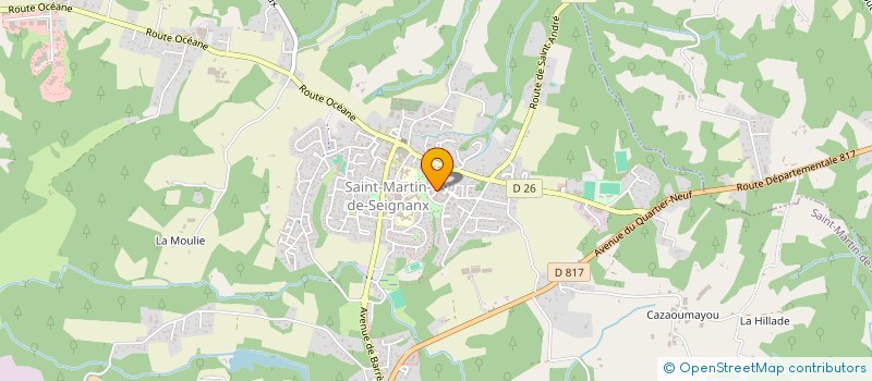 localisation de l'entreprise TERLEMEZ SARL  SAINT-MARTIN-DE-HINX