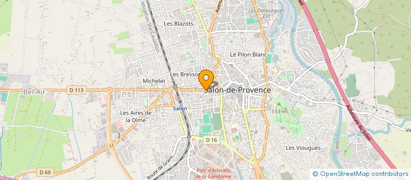 localisation de l'entreprise TERLINVEST  SALON-DE-PROVENCE