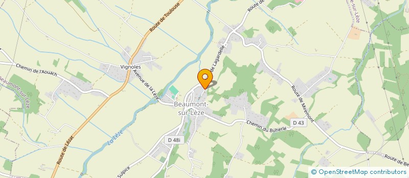 localisation de l'entreprise TERLIZZI  BEAUMONT-SUR-LEZE