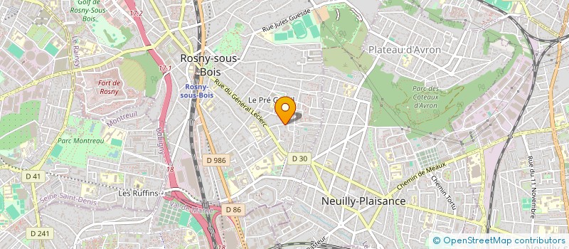 localisation de l'entreprise TERLYTATTOOARTIST à ROSNY-SOUS-BOIS