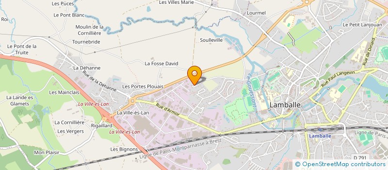 localisation de l'entreprise TERMABAT à LAMBALLE-ARMOR