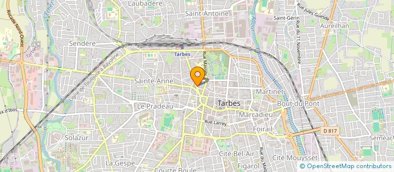 localisation de l'entreprise TERMAX 2  TARBES