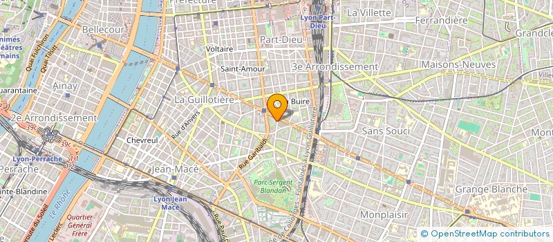 localisation de l'entreprise TERME / BOURDIN  LYON