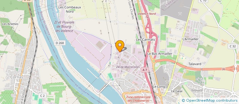 localisation de l'entreprise TERMIK  BOURG-LES-VALENCE