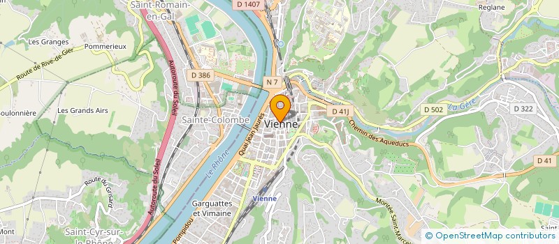 localisation de l'entreprise TERMINAL 3  VIENNE