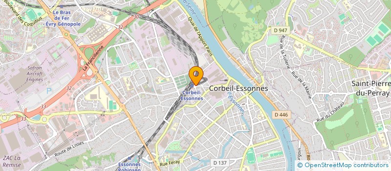 localisation de l'entreprise TERMINAL DE LA GARE à CORBEIL-ESSONNES