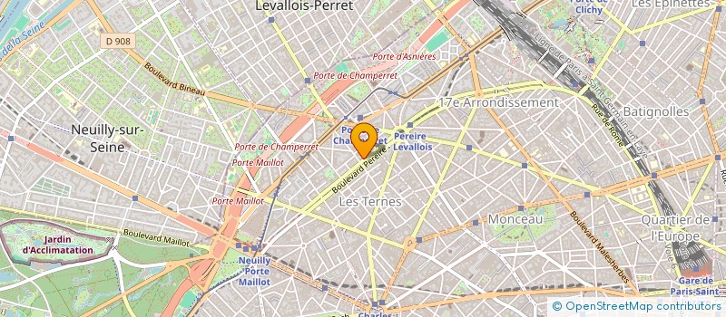 localisation de l'entreprise TERMINATOR à LEVALLOIS-PERRET
