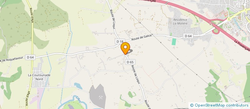 localisation de l'entreprise TERMINAUX MULTIMODAUX à AIX-EN-PROVENCE