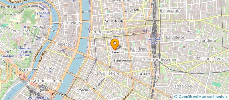 localisation de l'entreprise TERMINUS 227  LYON