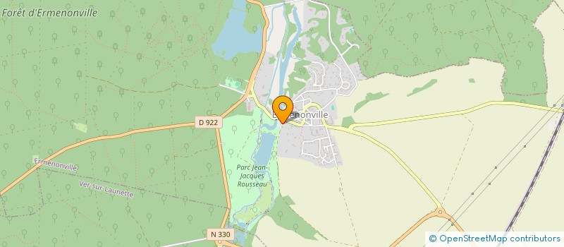 localisation de l'entreprise TERMIS JEAN-PIERRE CAPITAL  ERMENONVILLE