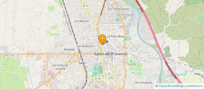 localisation de l'entreprise TERMOCLIMAFRANCE  SALON-DE-PROVENCE