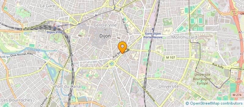 localisation de l'entreprise TERMOSTAT 5  DIJON