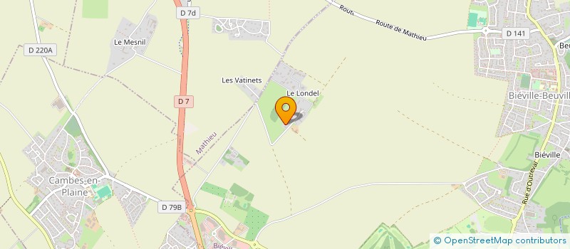 localisation de l'entreprise TERNAM HOLDING  BIEVILLE-BEUVILLE