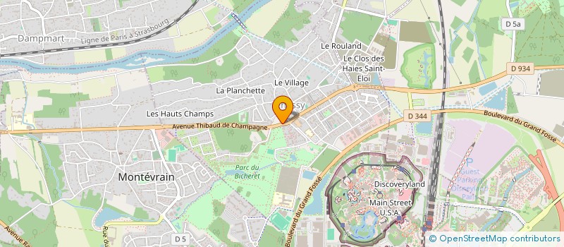 localisation de l'entreprise TERNATUR à CHANTELOUP-EN-BRIE