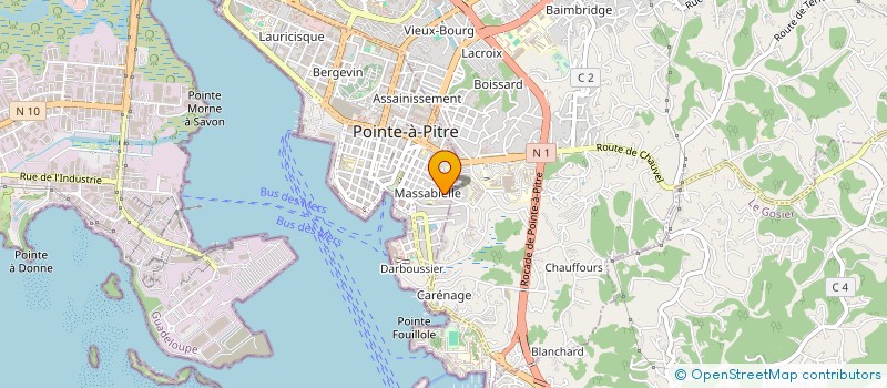 localisation de l'entreprise TERNES E 67  POINTE-A-PITRE