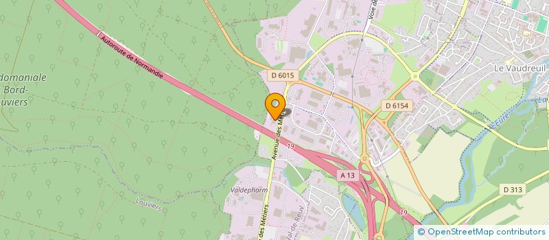 localisation de l'entreprise TERNETT  VAL-DE-REUIL