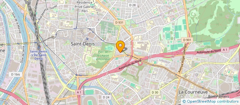 localisation de l'entreprise TERNI'LUX IMMOBILIER  SAINT-DENIS