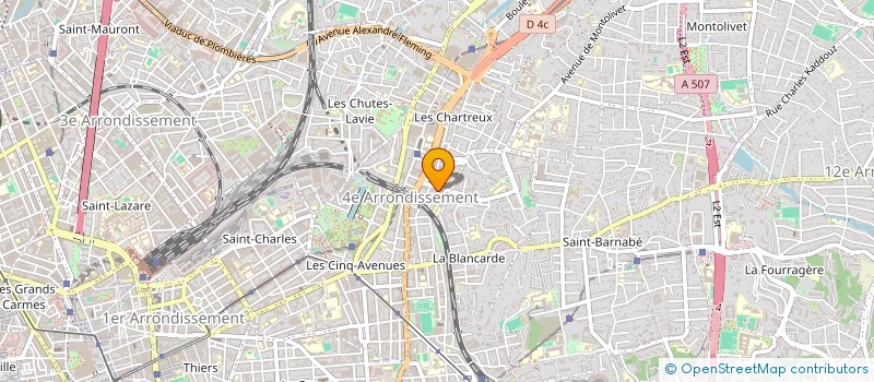 localisation de l'entreprise TERNIER-VIDAL à MARSEILLE