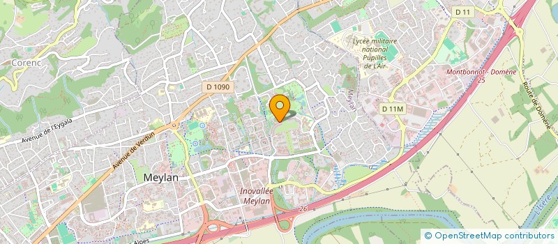 localisation de l'entreprise TERNISIEN / PAULIN  MEYLAN