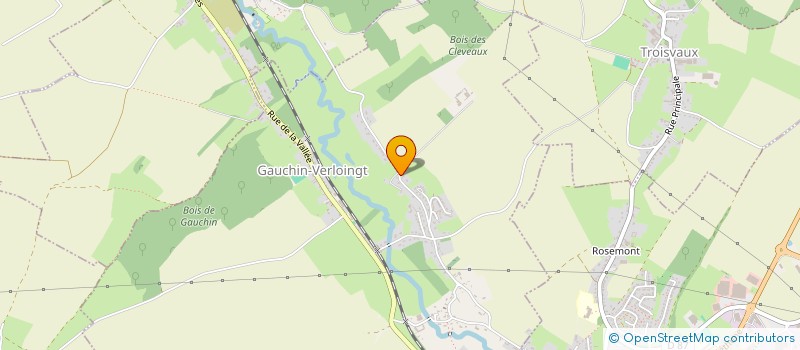 localisation de l'entreprise TERNOIS GRUMES  GAUCHIN-VERLOINGT