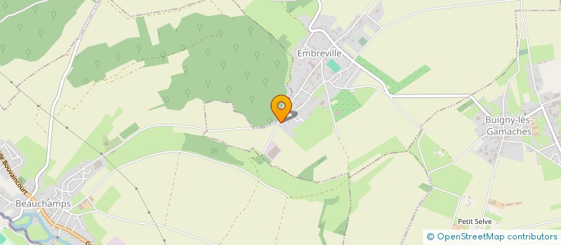 localisation de l'entreprise TERNOIS INDUSTRIES PICARDIE à EMBREVILLE