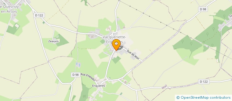 localisation de l'entreprise TERNOIS PLASTIQUES  VACQUERIETTE-ERQUIERES