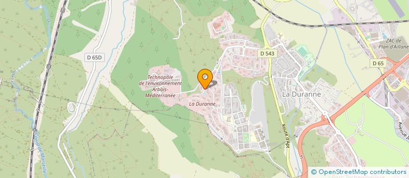 localisation de l'entreprise ÆTERNOVA à AIX-EN-PROVENCE