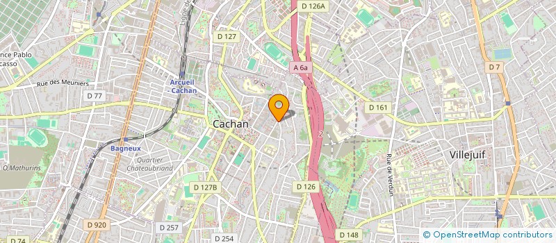 localisation de l'entreprise TERNY ET CIE  CACHAN