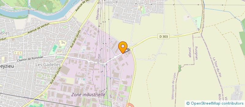 localisation de l'entreprise TERO  JONAGE