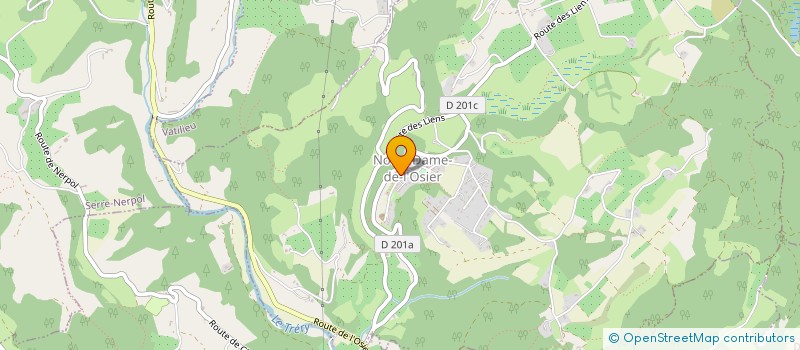 localisation de l'entreprise TERO LOKO  NOTRE-DAME-DE-L'OSIER