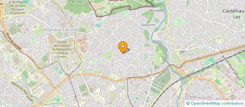 localisation de l'entreprise TEROF à MONTPELLIER