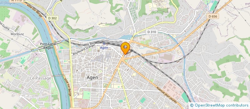 localisation de l'entreprise TERPENORAPY FRANCE  AGEN