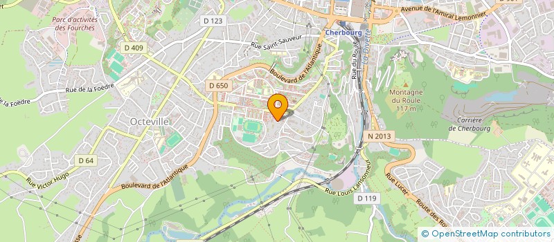 localisation de l'entreprise TERPSICHORA  CHERBOURG-EN-COTENTIN