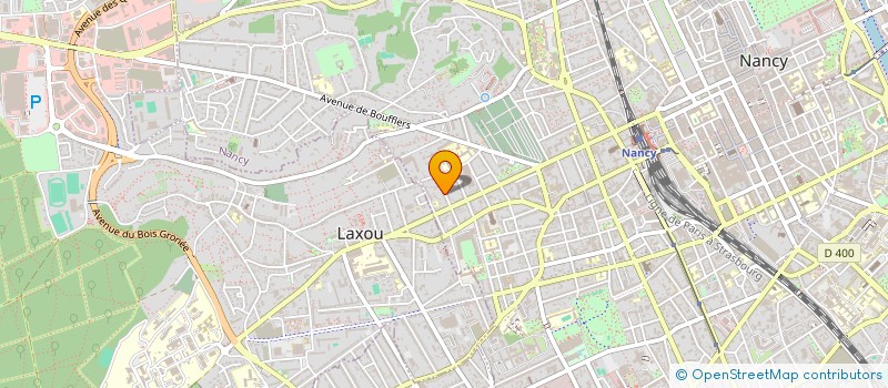 localisation de l'entreprise TERPSICHORE  NANCY