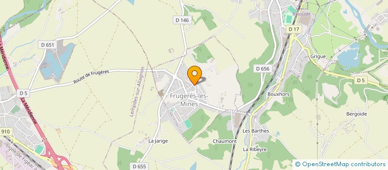 localisation de l'entreprise TERPSICHORE  SAINTE-FLORINE