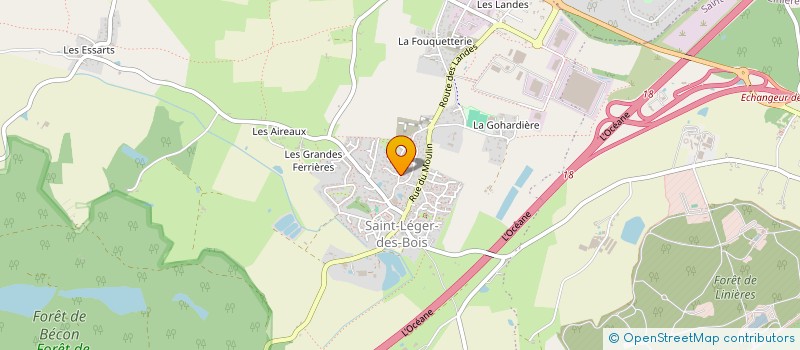 localisation de l'entreprise TERPSICHORE  LA POSSONNIERE