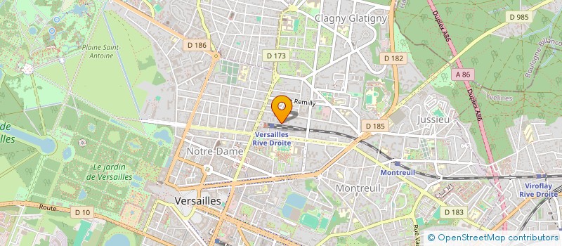 localisation de l'entreprise TERR.A WATT STORAGE à VERSAILLES