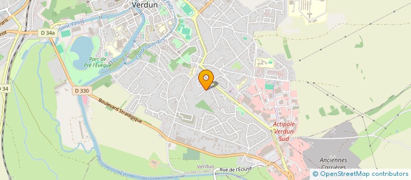 localisation de l'entreprise TERR'ACE à VERDUN