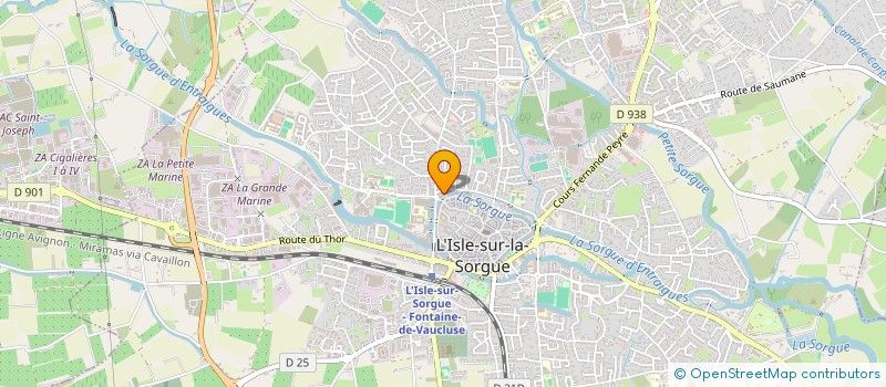 localisation de l'entreprise TERR' ACTIVE à LE THOR