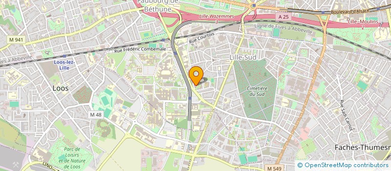 localisation de l'entreprise TERR'ANIM à LILLE