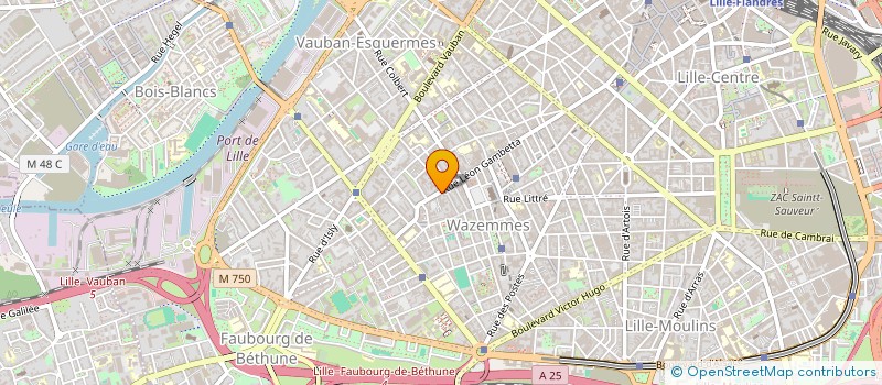 localisation de l'entreprise TERR'ENVIE à LILLE