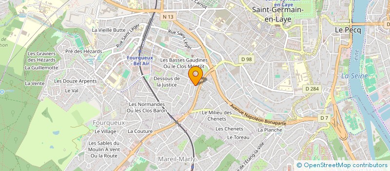 localisation de l'entreprise TERR'HAPPY  SAINT-GERMAIN-EN-LAYE