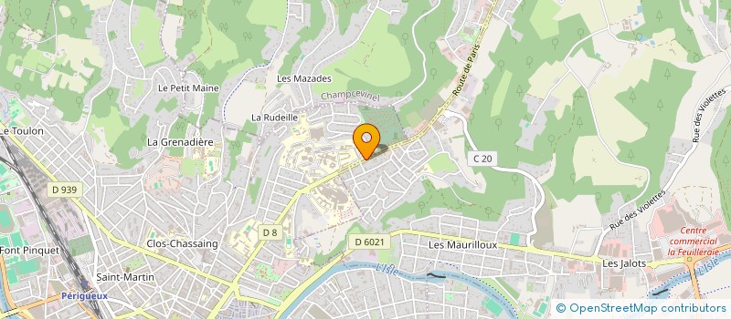 localisation de l'entreprise TERR&O 24  TRELISSAC