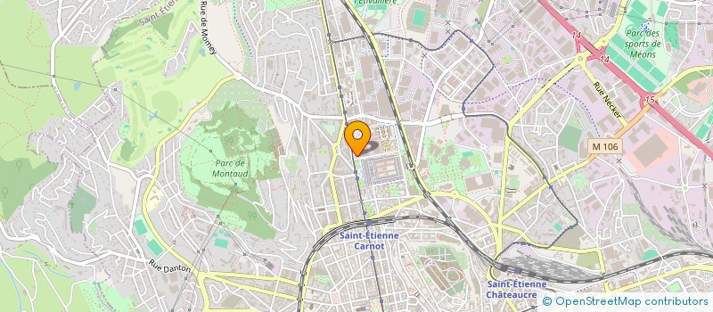 localisation de l'entreprise TERR-OCCIDENS à SAINT-ETIENNE